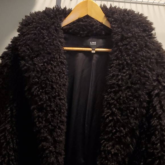 Black teddy jacket - Picture 2 of 3